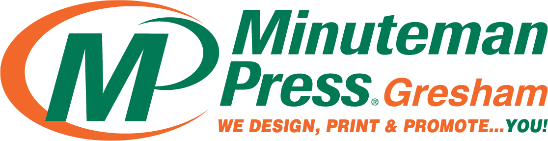 Minuteman Press Gresham Logo